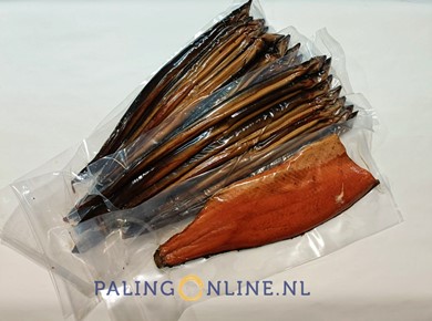 2 kilo vers gerookte paling + GRATIS Noorse zalmzijde 500 gram